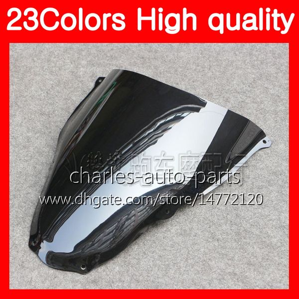 100% nuevo parabrisas de motocicleta para Aprilia RS4 125 RS125 12 13 14 15 RS125RR RS 125 2012 2013 2014 2015 Parabrisas de humo transparente negro cromado