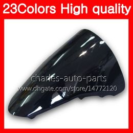 100% nuevo parabrisas de motocicleta para HONDA VFR800 07 08 09 10 12 VFR 800 VFR800RR 2007 2008 2009 11 2012 Chrome Black Clear Smoke parabrisas