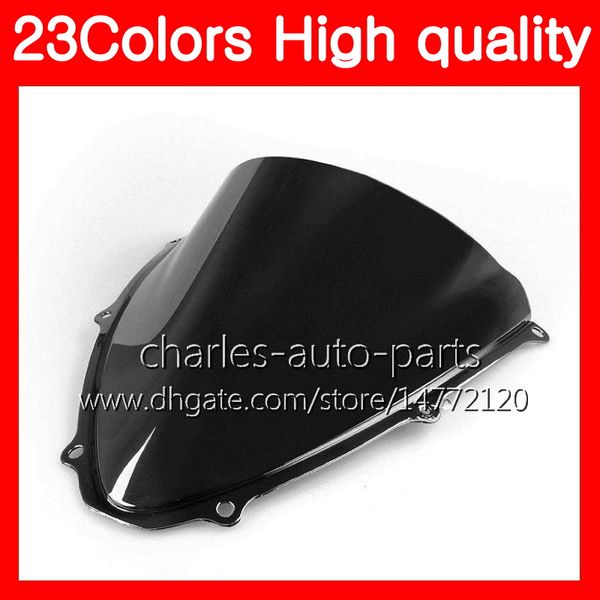 100% nuevo parabrisas de motocicleta para SUZUKI GSXR600 GSXR750 06 07 GSXR 600 750 K6 GSX R600 R750 2006 2007 parabrisas de humo transparente negro cromado