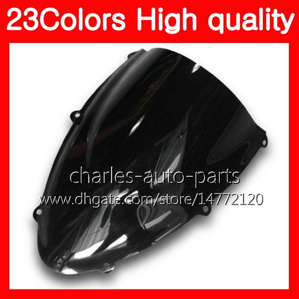 100% nuevo parabrisas de motocicleta para SUZUKI TL1000R 98 99 00 01 02 03 TL1000 R 1998 1999 2000 2002 2003 Parabrisas cromado negro transparente ahumado