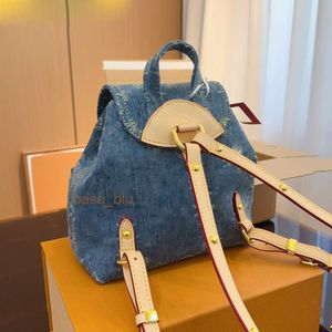 23FW Mini Bagous d'élevage en jean en denim pour femmes