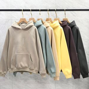 23fw USA Automne Sur La Taille Polaire À Capuche Cavaliers 3D Silicone Hommes Casual Chaud Hiver Sweat À Capuche Plus La Taille À Capuche Pulls Jul 27th