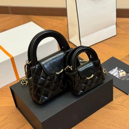 23k Luxury Handbag Designer Femmes Sac à bandoulière Huile de cire de cire