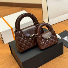 23k Luxury Handbag Fashion Femmes Sac à bandoulière Huile de cire de cire