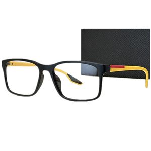 23Lux desig monture de lunettes optiques sportives unisexe l01 54-18-145légère fibre de carbone mate fullrim concise rectangulaire pour lunettes de prescription étui complet