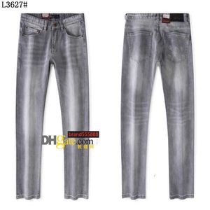 23LuxuryMens Jeans Designer Tiered Grey Pants Plus Size 28-42 Casual Midweight Summer Thin Pants Regular Pant Dernières Listin Fashion Slim-leg
