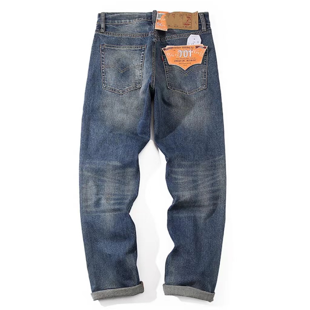 Jeans masculinos Pinkie Vaqueros estilo Levi e Summer the Loose Summer Fin Moda 501 505