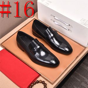 23modèle Vente Chaude Crocodile Hommes Chaussures À Talons En Cuir Formel Marron Hommes Mocassins Designer Chaussures Habillées Mode Hommes Chaussures Occasionnelles Zapatos Hombre 2024