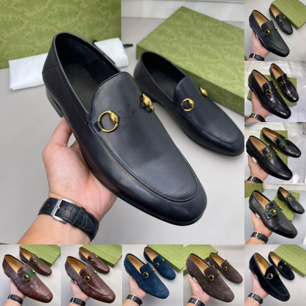 23MODEL Chaussures habillées de luxe pour hommes Chaussures formelles en cuir Normal Homme élégant Chaussures d'affaires décontractées pour hommes 2023 Respirant Antidérapant Bout carré