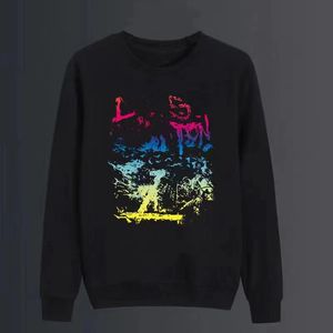 23new mens sweatshirts designer sweatshirts mens sweatshirts automne et hiver nouvelle lettre graffiti impression col rond pur coton personnalisé couple vêtements