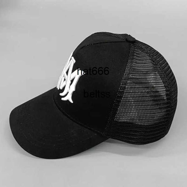 23s am Designer Wave Caps Male Hip Hop Visor Mesh Male Femelle Cross Punk Baseball HATS