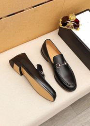 23ss / 30Model Luxury Man Casual Male Shoe Chaussures en cuir pour hommes Mocassins Trend Fashion Mens Black Dress Italian CASUAL SHOE MAN Moccasins