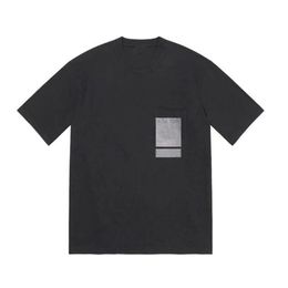 23ss Box logo Collabs t-shirts pour hommes T-shirt à poche imprimé design surdimensionné319W