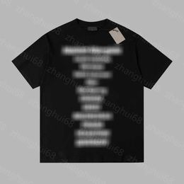 23ss camiseta casual camiseta de diseñador Ropa de hombre de verano Cuello redondo Algodón puro Doce marcas camiseta de manga corta con estampado de letras para hombres y mujeres ropa para hombres