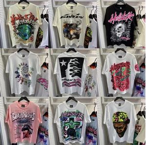 23ss Design T-shirts pour hommes Chemise à manches courtes Tee Hommes Femmes Haute Qualité Streetwear Hip Hop Mode T-shirt Hellstar Court Us Aize S-XL