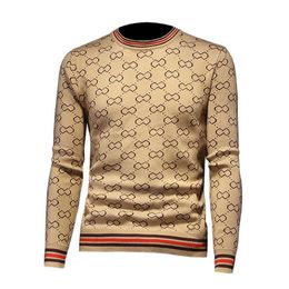 23SS Designer Classic Mens Clothing Chest Letter Sweater Fashion Animal Print Casual Autumn Winter Hoodie Pullover Men Women Crew Neck Sweaters