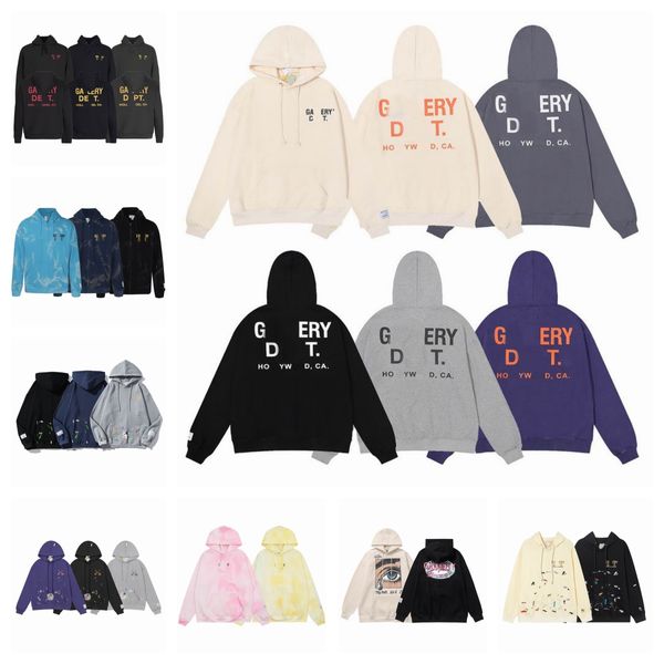 23SS Designers Sweats à capuche Hommes Femmes Haute Qualité Splash Ink Graffiti Micro Sweats à capuche Tendance Lettre Imprimé Sweat à capuche High Street Coton Pull Tops Vêtements