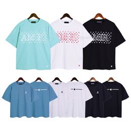 23ss Projektant męskie koszulki Luksusowe damskie nadrukowane litery Luźne koszulki Topy Moda Mężczyzna T-shirt Bawełniane koszulki w stylu Casual Krótkie rękawy Hiphopowy sweter Tshirty Rozmiar S-XL