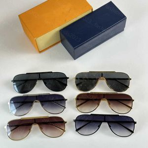 23ss designer zonnebril heren dames metalen rand Logo carve vintage mode stijl laser logo sunglass MODEL Z1856U 6 kleuren zijn optioneel a1