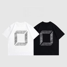 23ss Designers Plus T-shirts pour hommes Polos Col rond brodé et imprimé style polaire vêtements d'été avec street pur WECH ff coton S-5XL