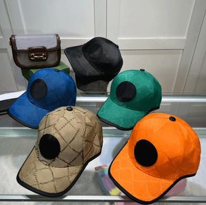 23SS Fashion Designer Ball Caps Zomer Heren Dames Baseball Cap met Letters Stempel Borduren Hip Hop Straat Hoed Mutsen Emmer Hoeden 5 Kleuren