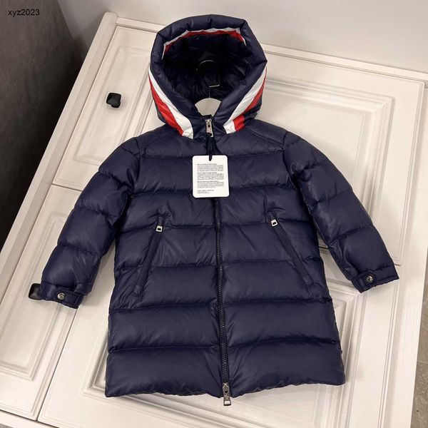 23ss manteau de haute qualité enfant designer bébé vêtements enfants manteaux fille garçon veste vêtements à capuche chaud hiver 100-160 cm