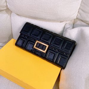 23SS Luxurys Designers Venetië Wallets For Women Bags Wallets Damier Ebene Ladies Travel Wallet Coin Purse 19cm met originele doos