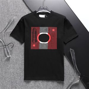 23ss T-shirts pour hommes Chemise noire et blanche de créateur Fashion Head Alphabet divers styles 100% coton été décontracté T-shirt à manches courtes pour hommes Femmes