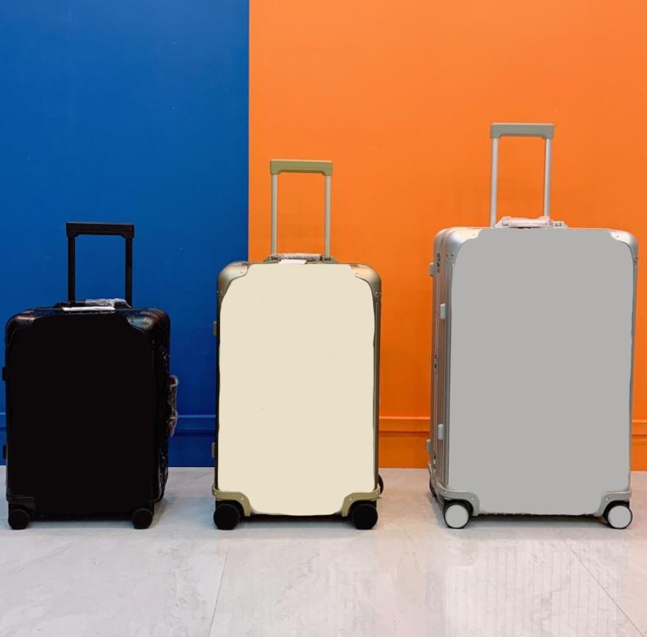Projektantka walizka bagaż z kółkami Wysokiej jakości walizka walizki Akcesoria Moda Duża pojemność Wszechstronna podróż i biznesowy wózek biznesowy