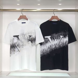 23SS Mens T-shirt Designer T-shirt pour hommes T-T-Coton Pure Coton Breffable à la mode et polyvalente nouvelle taille de vêtements unisex