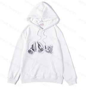 23SS Mens Women Designer Angels Sweat à capuche Sweater Sweatshirts Streetwear T-shirt Oerose Canada Vestes Pa Of Ow White Fog Bear Angel