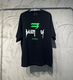 23ss Nuovo designer Luxury Pop Fashion High Street T-shirt in cotone a maniche corte Felpa con stampa monogramma per uomo e donna