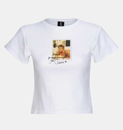 23ss Réalisation Par Femmes Designer T-shirt Hauts à la mode Imprimé numérique Stretch Tee Lady T-shirt à manches courtes Polos