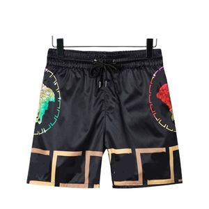 23ss Short réfléchissant de haute rue pour hommes, pantalon de sport décontracté, ample, surdimensionné, avec cordon de serrage, pantalon court de styliste tendance #03