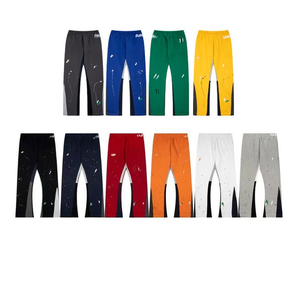 23SS Top Craft pantalones para hombre diseñador vintage los angeles pantalones cargo joggers pantalones de chándal pantalones de chándal con estampado de graffiti pantalon splash ink jogger