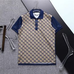 23ss Top Designer Polos pour hommes à manches courtes nouveau printemps et été chemises décontractées rue hip-hop hommes T-shirt décontracté motif imprimé