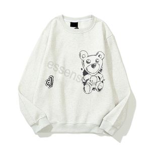 23SS Woman Draw print print sweatshirt ontwerper hoodie trui heren mode sportkleding merk cooded trui street casual paar sweatshirt