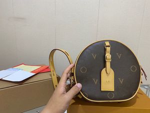 23SS dames luxe ontwerper klassieke Presbyopia Soft Bun Bag Handtas Schouder Crossbody Purse munt 22 cm
