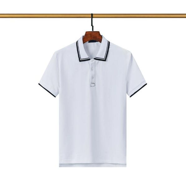 23SSDesigner T-shirt homme été court mode casual marque lettres atomisées T-shirt femme revers polo logo brodé