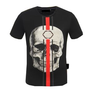 23ssPLEIN BEAR T SHIRT Diseñador para hombre Camisetas Ropa de marca Rhinestone Skull Hombres Camisetas Clásicas de alta calidad Hip Hop Streetwear Camiseta Casual Top Tees PB 11406