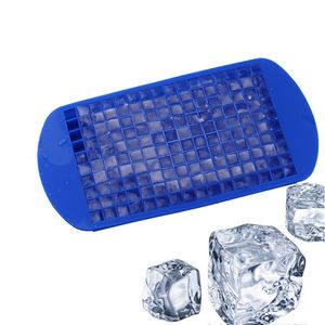 23x12x1.3cm 160 Grilles Silicone Cubes glacés Frozen Mini Food Grade Ice Tray Maker Bar Party Pudding Tool Cuisine Accessoires