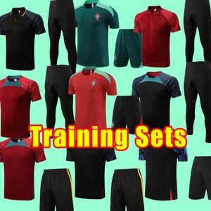 24 23 Portuguesa JOAO FELIX voetbalshirt RUBEN NEVES BRUNO FERNANDES Portugieser voetbalshirt J. OTAVIO RONALDO Polo trainingsset met korte mouwen broek Vest