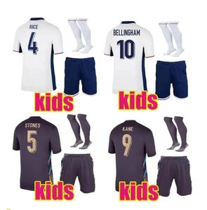 24/25 26 Angleterre Jerseys de football Kit Kane Mead Foden Sterling England Rashford Sancho Sako Boys National Football Shirts Uniforms