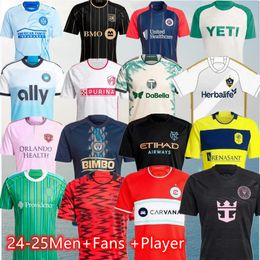 24-25 Atlanta New Philadelphia Almada NYCFC FC Red Seattle Sounders England Soccer Jerseys Revolution Almada United Almada Bulls Bronico York Nashville Football