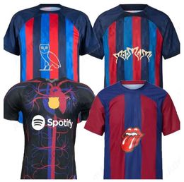 24 25 Barcelonas Voetbalshirts BARCELONA LEWANDOWSKI GAVI Kit ANSU FATI FERRAN RAPHINHA F. DE JONG Gundogan Camiseta De Futbol Voetbalshirt Heren Kits Uniform