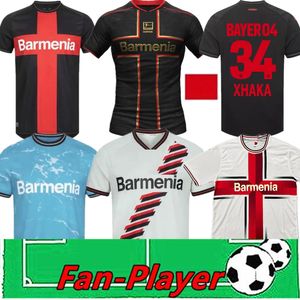 24 25 Bayer 04 Leverkusen voetbaltruien Wirtz Boniface Hincapie Hofmann Tapsoba Schick Palacios Frimpong Grimaldo 2024 2025 Home Away 3rd Heren voetbaloverhemden