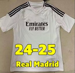 24/25 maillots de football BELLINGHAM VINI JR MBAPPE Tchouameni 2024 2025 maillot de football Real Madrids CAMAVINGA Rodrygo MODRIC Camisetas hommes fans joueur