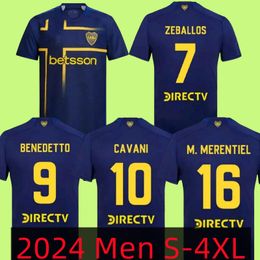 24 25 BOCA JUNIORS SOCTER JERSEYS SPECIAAL 2024 2025 Voetbaloverhemden Mannen Kids Kit Cavani Janson Medina Villa Fernandez Benedetto Zeballos Blondel Barco