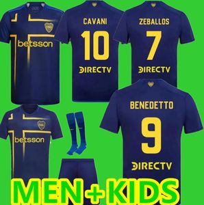 24 25 BOCA Juniors voetbalshirts Special 2024 2025 voetbal shirts Men Kids Kit Cavani Janson Medina Villa Fernandez Benedetto Zeballos Blondel Barco Fans speler