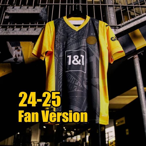 24/25 Borussia Dortmund Soccer Jerseys Special Edition Home Stadium 50th Anniversary Mens Uniforms Jersey Man Football Shirts 2024 2025 Version des fans